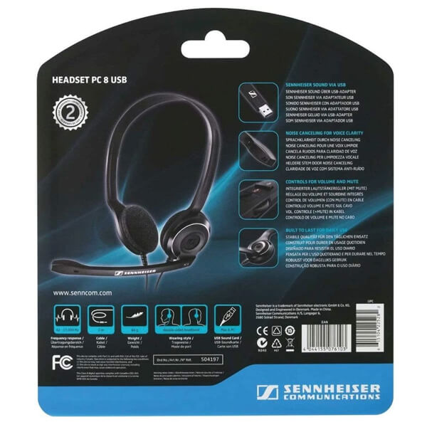 sennheiser pc 8.2 usb headset
